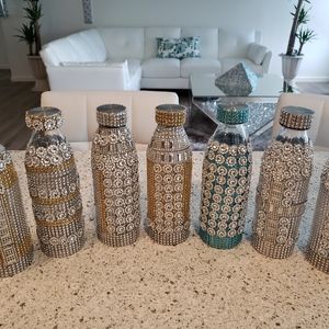 Blinged Out Water Bottles
